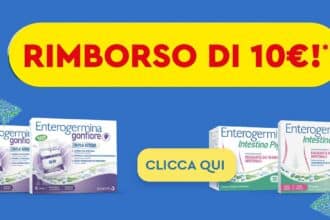 Cashback Enterogermina integratori