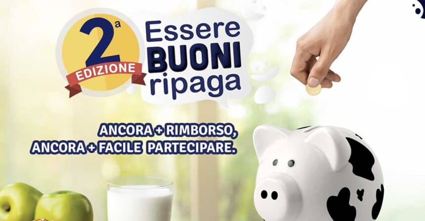 Cashback latte "Essere buoni ripaga