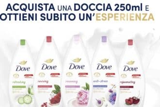 Esperienze benessere con Dove