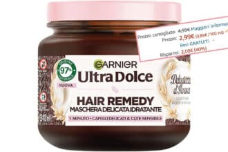 Garnier Ultra Dolce Maschera Idratante Delicata Hair Remedy