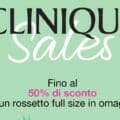 Saldi estivi Clinique