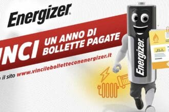 Vinci le bollette con Energizer