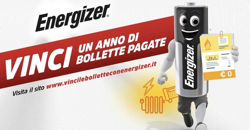 Vinci le bollette con Energizer