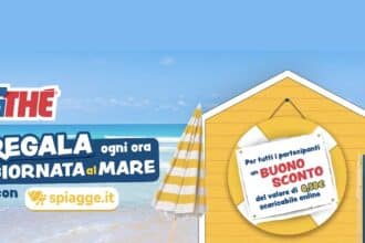 concorso Estathè "Vinci buono spiagge 2023"