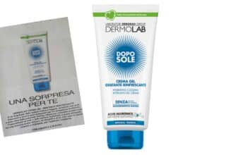 dopo sole Dermolab crema gel idratante rinfrescante