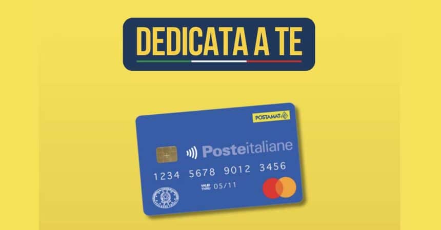 Carta "Dedicata a te" Social Card