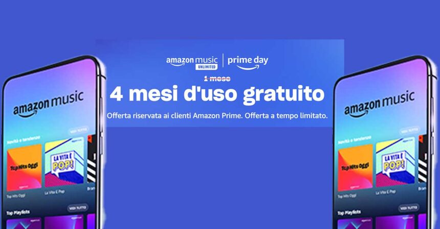 Prova Amazon Music Unlimited gratis