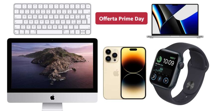 Sconti imperdibili su prodotti Apple al Prime Day