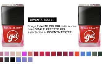 Tester smalti effetto gel Royal Beauty