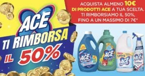 Cashback "Ace ti rimborsa"