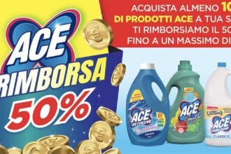 Cashback "Ace ti rimborsa"