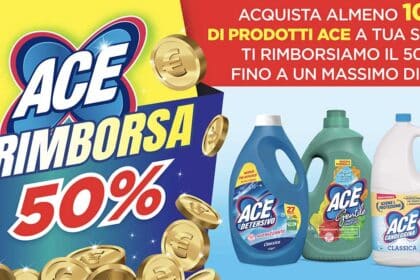 Cashback "Ace ti rimborsa"