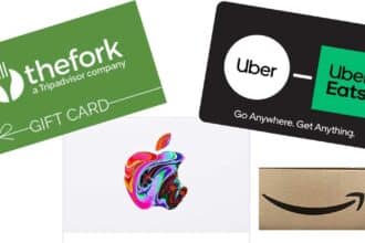 Risparmia su Gift Card TheFork, Uber e Buoni Regalo Apple