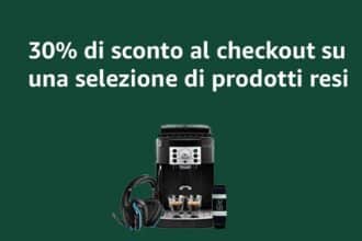 Promozione Amazon Seconda Mano: risparmi il 30%!
