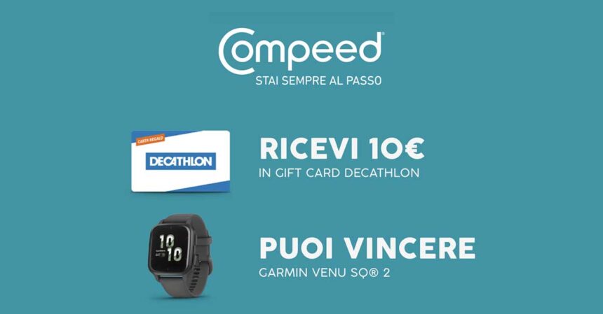 Concorso Compeed "Stai sempre al passo"