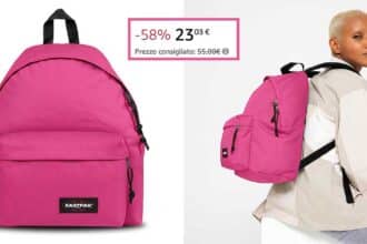 Zaino Eastpak in promozione su Amazon