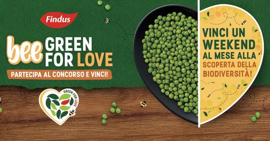 Bee Green For Love Findus