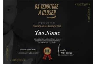 Candidati per diventare un esperto venditore