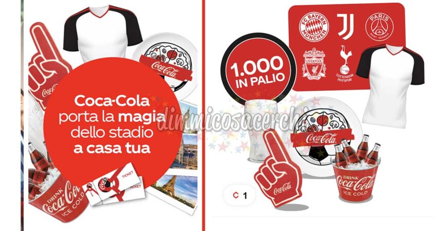 Coca Cola porta la magia dello stadio a casa tua