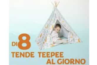 Concorso Pampers: Vinci una Tenda Indiana Gioco