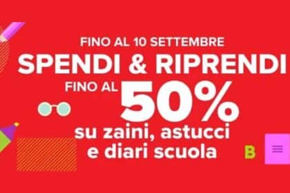 "Spendi&Riprendi Zaini, Trolley, Astucci e Diari Scuola" 2023