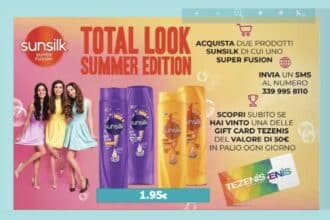 concorso Sunsilk e Acqua e Sapone