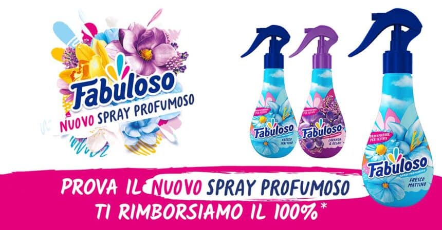 Cashback “Scopri il nuovo Spray Fabuloso"