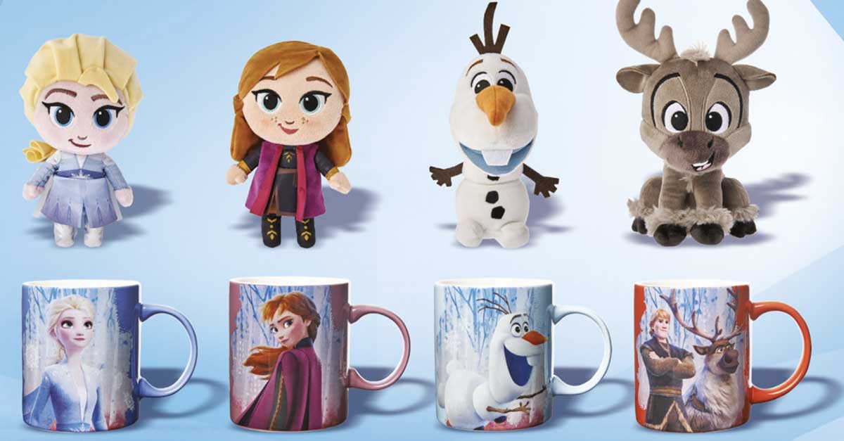 Collezione Risparmio Casa Frozen: tazze e peluche ti aspettano