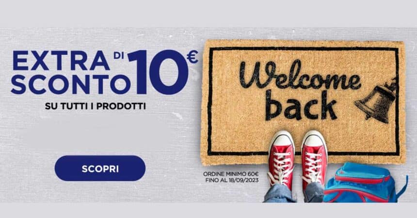 Coop Online: 10€ di sconto su tutto!