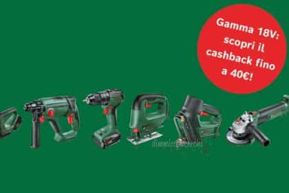 Offerta cashback Bosch 18V