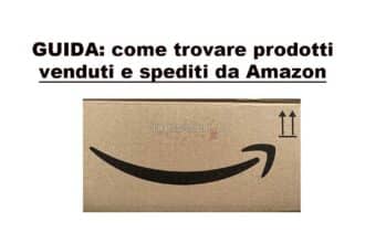 Prodotti venduti e spediti da Amazon