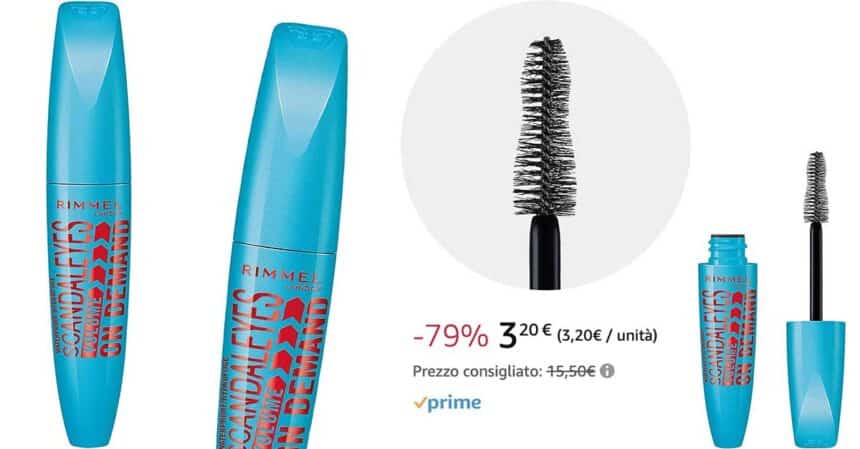 Rimmel London, Mascara ScandalEyes Volume on Demand Waterproof