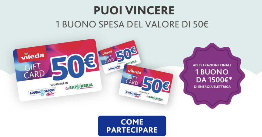 Shopping leggero grazie a Vileda