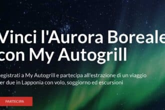 Vinci l'Aurora Boreale con My Autogrill
