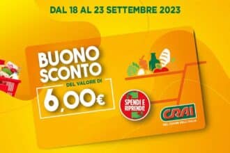 Crai "Spendi e riprendi" settembre