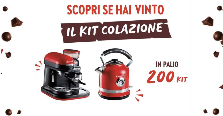 Concorso "Vinci con Gocciole"