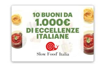 Vinci le eccellenze italiane selezionate da Slow Food italia