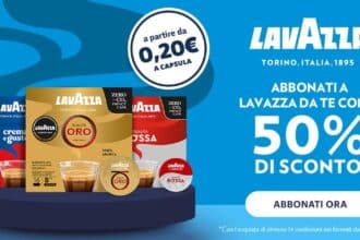 Sconto abbonamento Lavazza