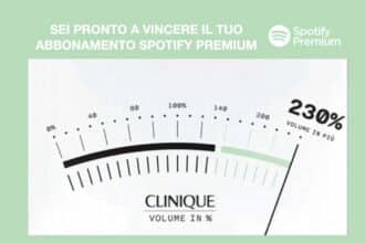 Alza il volume con Clinique