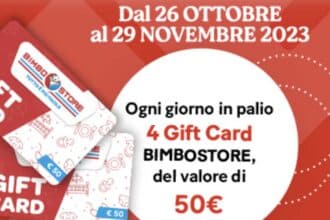 Huggies tiregala la Gift Card in Bimbostore