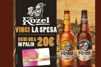 Kozel "Vinci la spesa in Conad