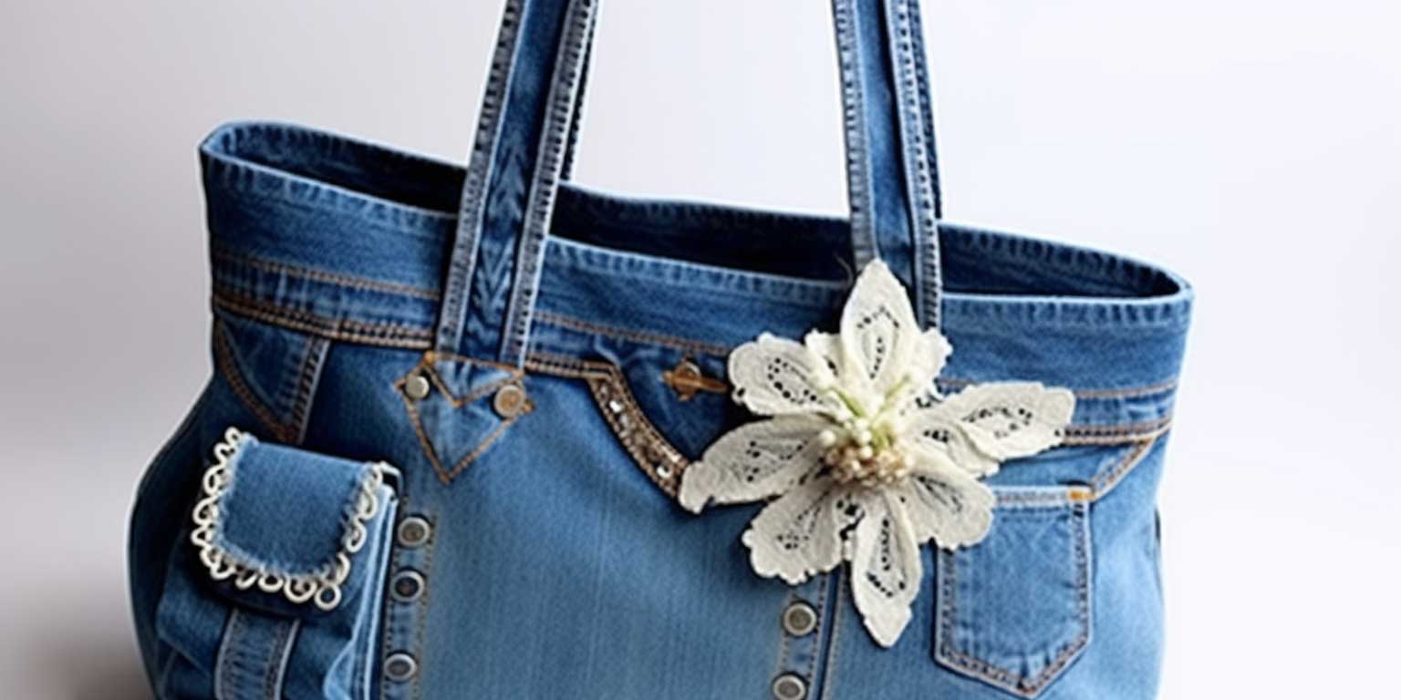 Come fare una borsa di stoffa in jeans