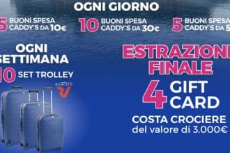 Concorso "Caddy's ti porta in vacanza"