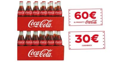 Cashback Coca-Cola Metro partita IVA rimborso 30 euro acquisto minimo 60 euro