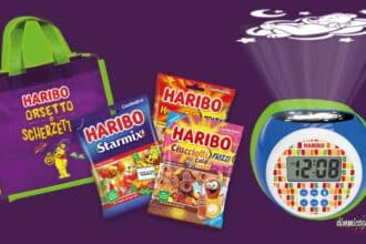 Sveglia Haribo in palio nel concorso Halloween 2026 orsetto o scherzetto
