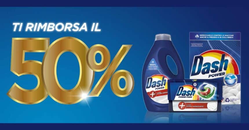 Dash ti rimborsa