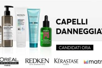 Kérastase, L'Oréal Professionel, Redken e Matrix: candidati e diventa tester