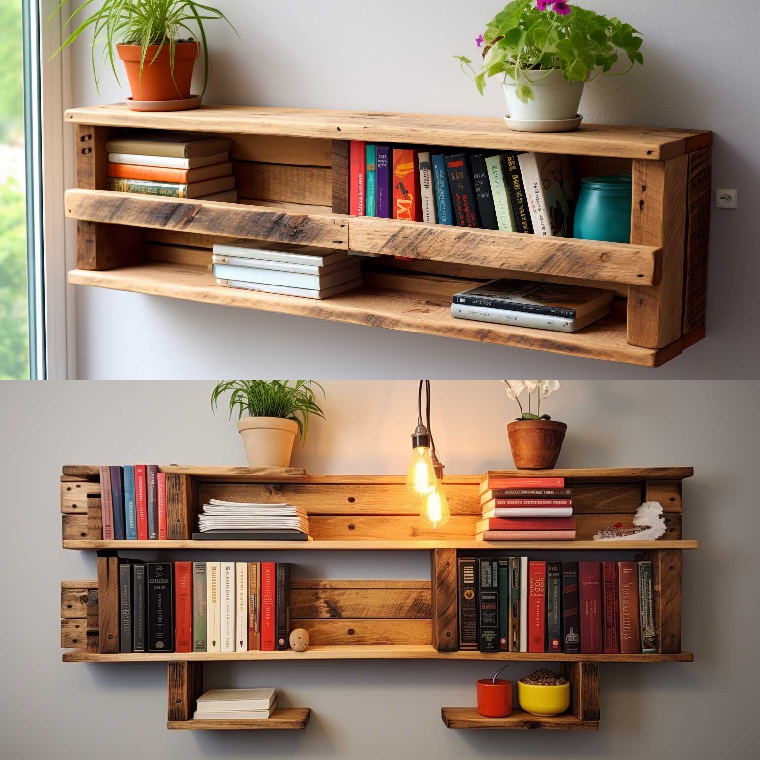 Pnesile libreria con pallet