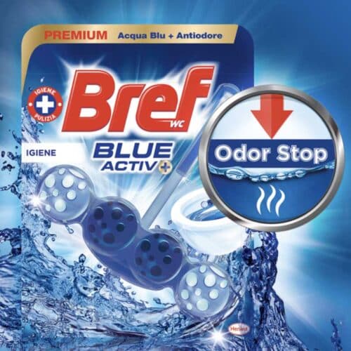 Campioni omaggio Bref Blue Activ+ WC