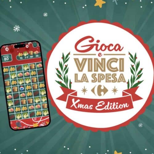 Concorso Carrefour “Gioca e Vinci la Spesa Xmas Edition”